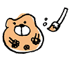 石に絵を描く