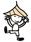 葉っぱのぼうし